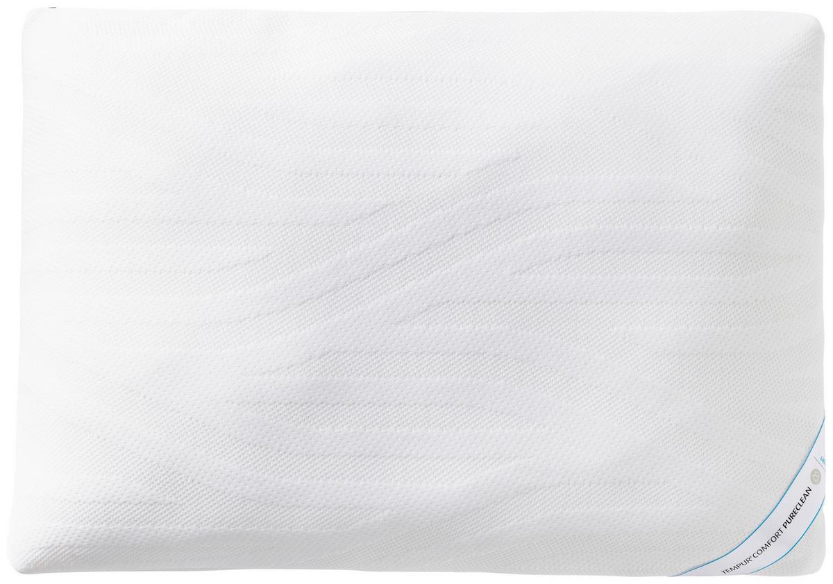 PODUSZKA POD KARK COMFORT SCHLAFKISSEN PURECLEAN - kremowy, Basics, tkanina (40/80cm) - Tempur