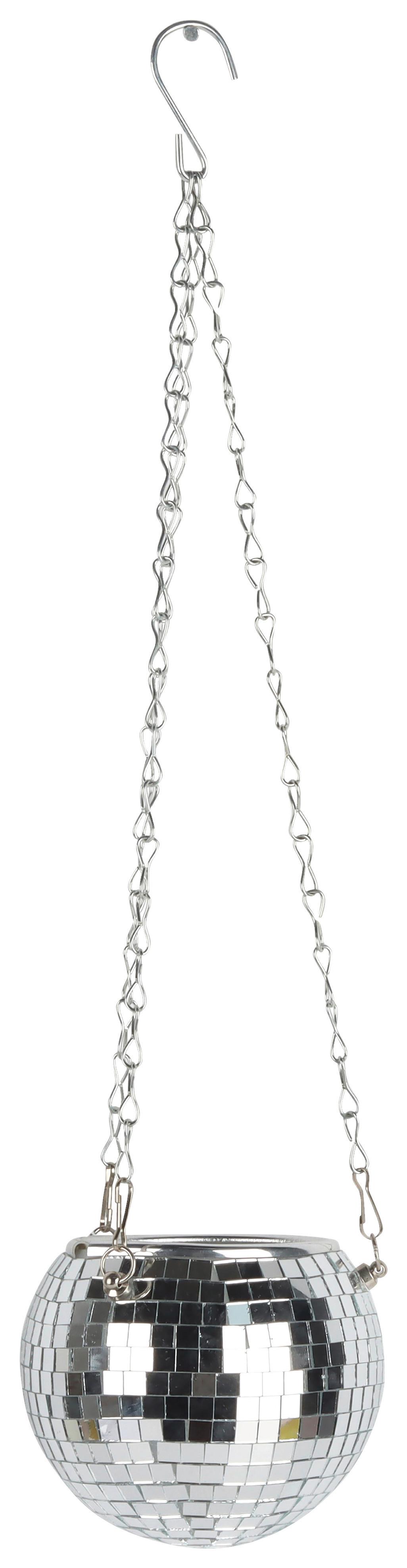 Dekorativni Obesek Tino - srebrne barve, kovina/umetna masa (12/49,5cm) - Mömax