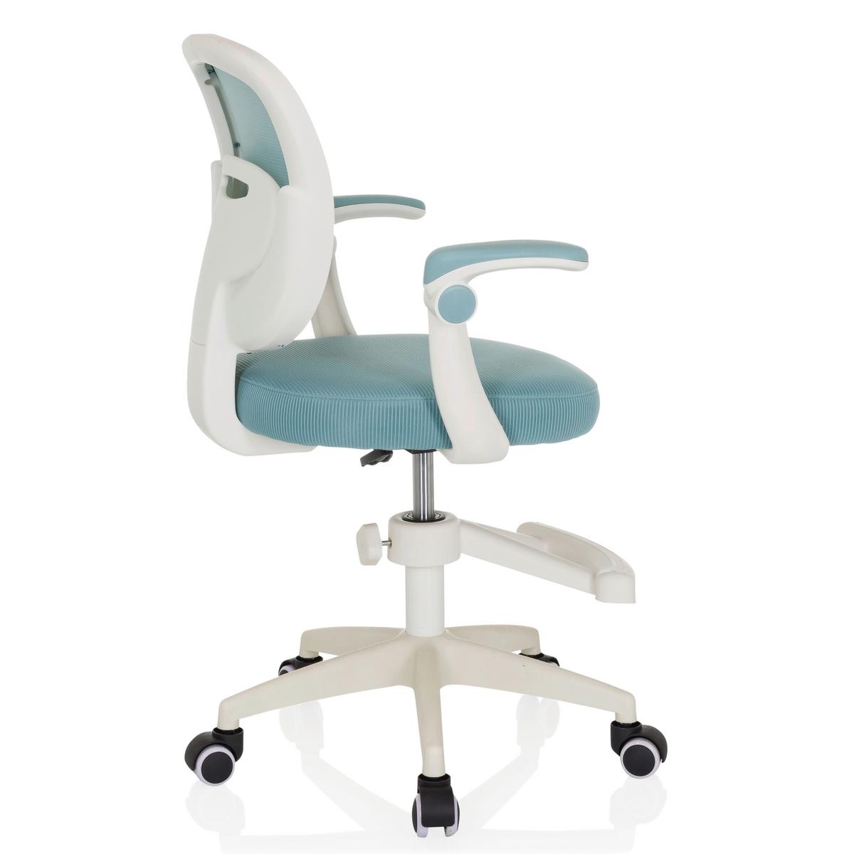 Mladisnki Vrtljivi Stol Kiddy Smart, Modra - bela, Moderno, umetna masa/tekstil (61/84-97/55cm) - MID.YOU