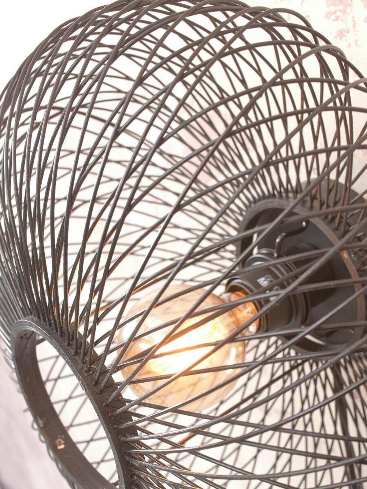 Stenska Svetilka Cango, Črna - črna, Trend (20/40cm) - Good & Mojo