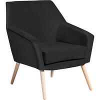 SESSEL ALEGRO - Buchefarben/Schwarz, Design, Holz/Textil (67/81/71cm) - Max Winzer