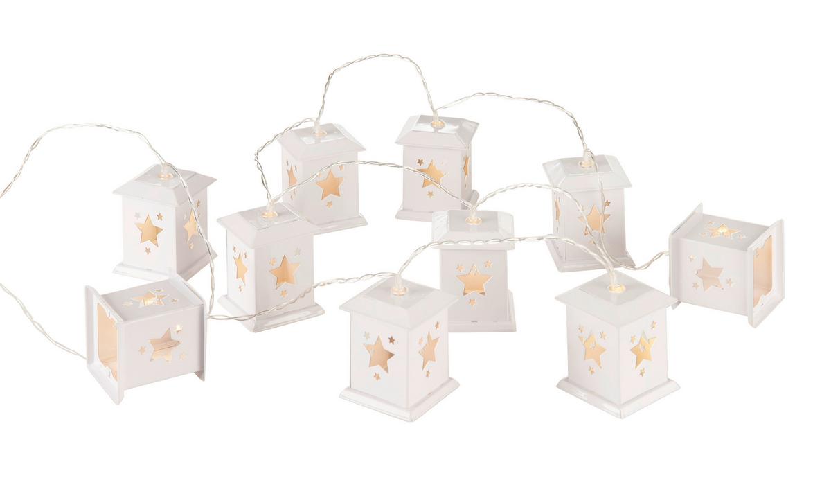 Fényfűzér Chumo - fehér, Modern, fém (165cm) - Premium Living