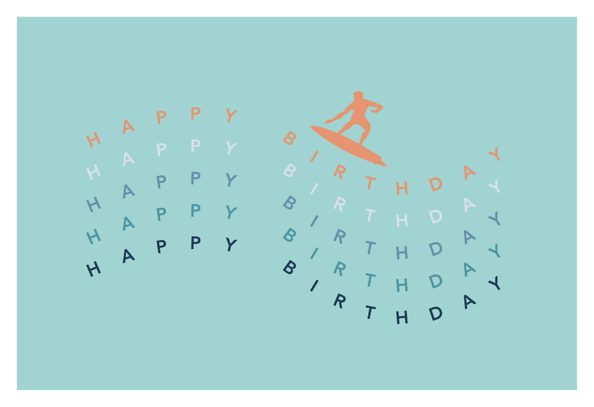 Glückwunschkarte Kupfergold Multicolor - Multicolor, Basics, Papier (24/17,5cm)