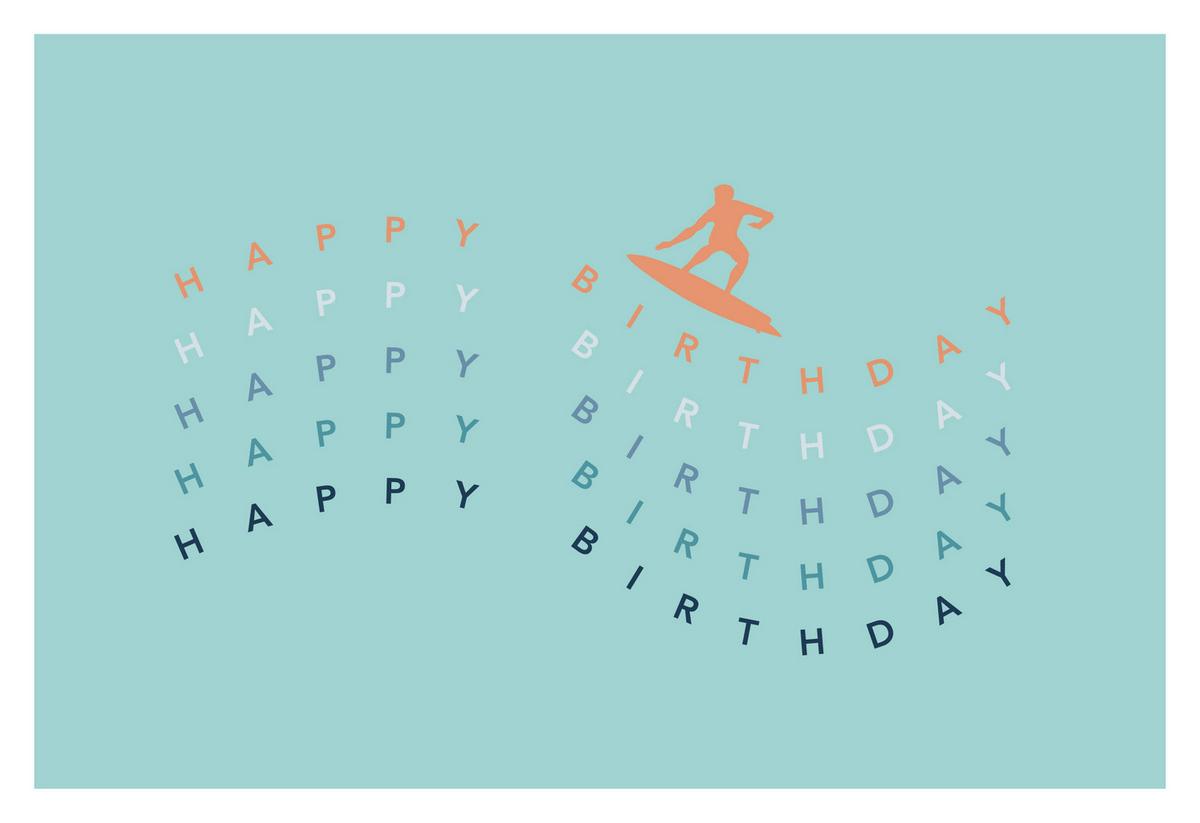 Glückwunschkarte Kupfergold Multicolor - Multicolor, Basics, Papier (24/17,5cm)