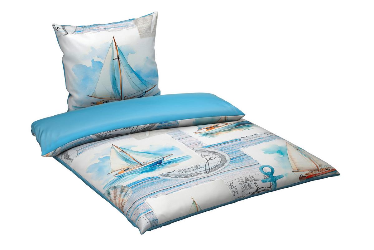 POŚCIEL DWUSTRONNA SAILOR - różnokolorowy, tkanina (155/220cm) - Esposa