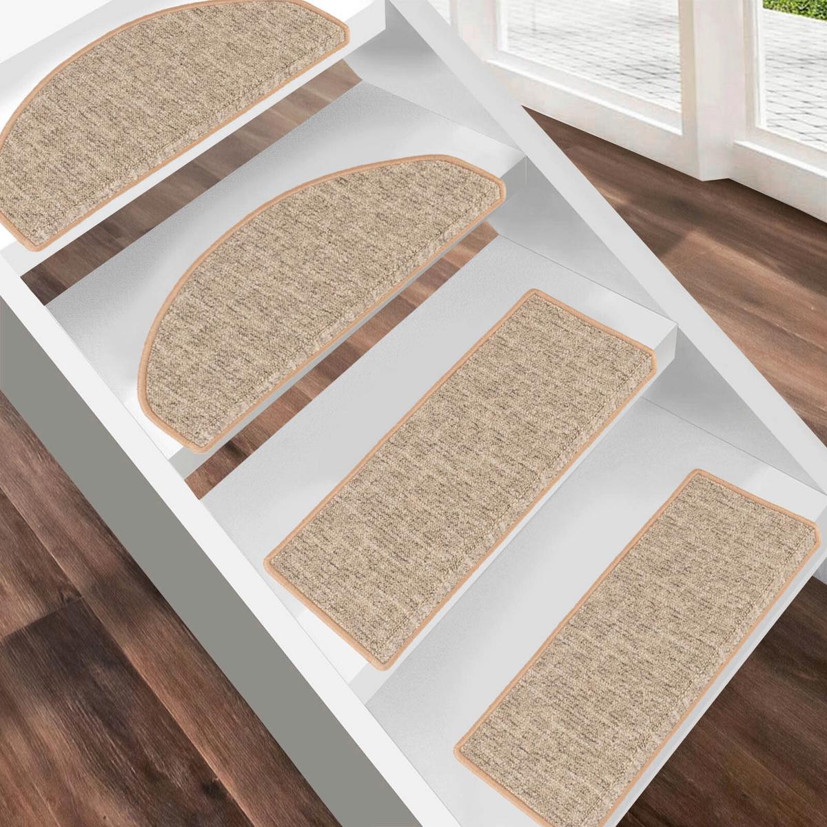 NAKŁADKA NA SCHODY ALTO HALBRUND BEIGE - beżowy, Basics, tkanina (65/23.5cm) - Floordirekt