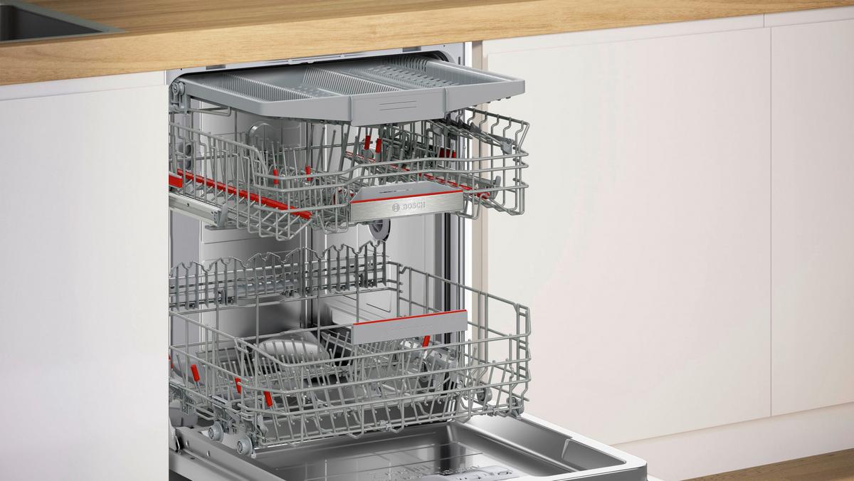 Geschirrspüler SMV6ZCX16E, Vollintegriert - Natur (59,8/81,5/55cm) - Bosch