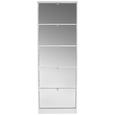 Omara Za Čevlje Sg 15-2 - bela, Moderno, leseni material (58/170/18cm) - Mömax modern living Omara Za Čevlje Sg 15-2 - bela, Moderno, leseni material (58/170/18cm) - Mömax modern living