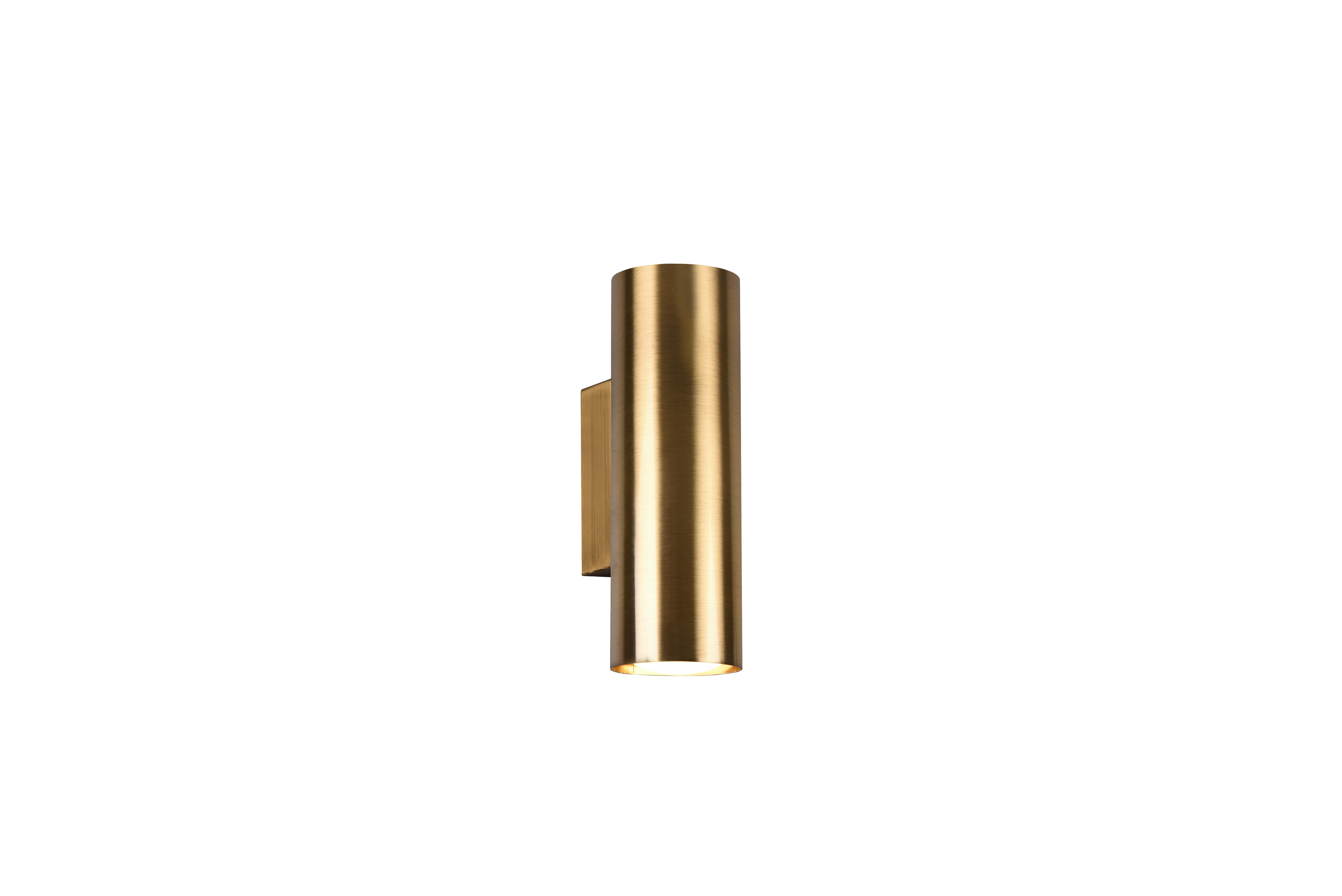Wandleuchte Marley in Messingfarben max. 35 Watt - Messingfarben, Design, Metall (8/6,0/18cm) - Trio Leuchten
