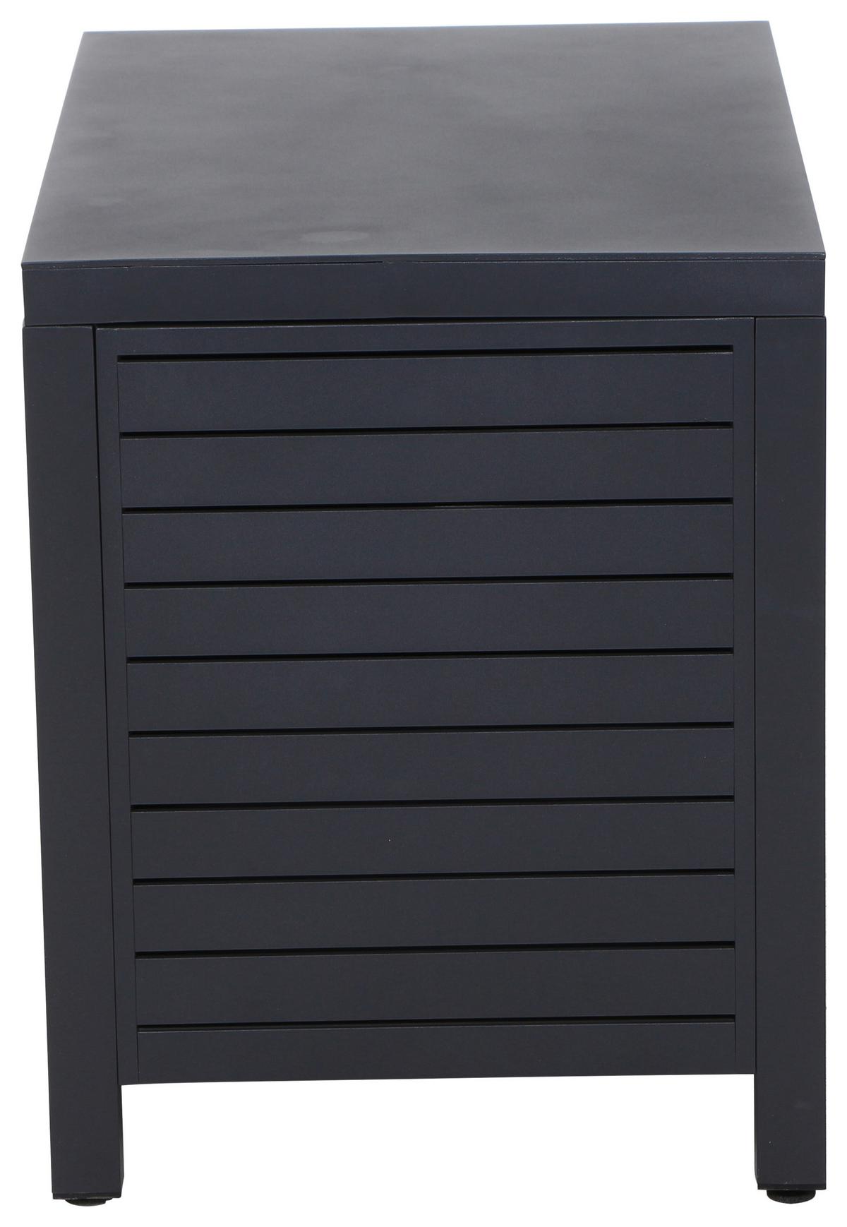 OUTDOORKÜCHE L19584 - Anthrazit, MODERN, Metall (90/70/56cm) - Siena Garden