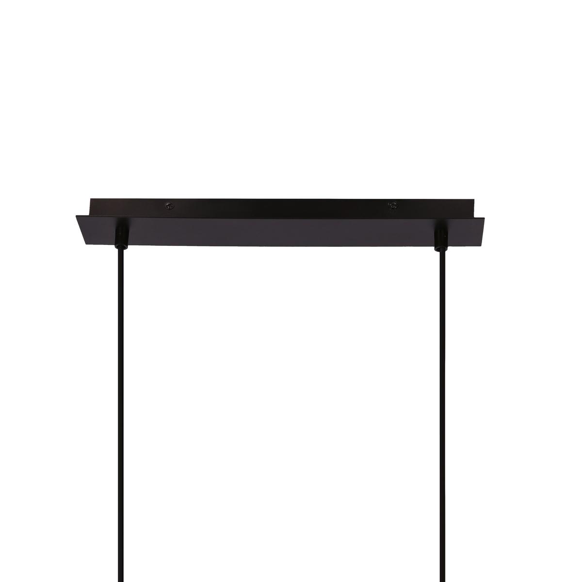Viseća Svjetiljka Crown - bež/crna, Natur, metal/tekstil (50cm)