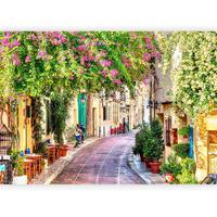 Fototapeta Tuscan Nooks And Crannies, 300x210cm - bela/večbarvno, Trendi, tekstil (300/210cm) - artgeist