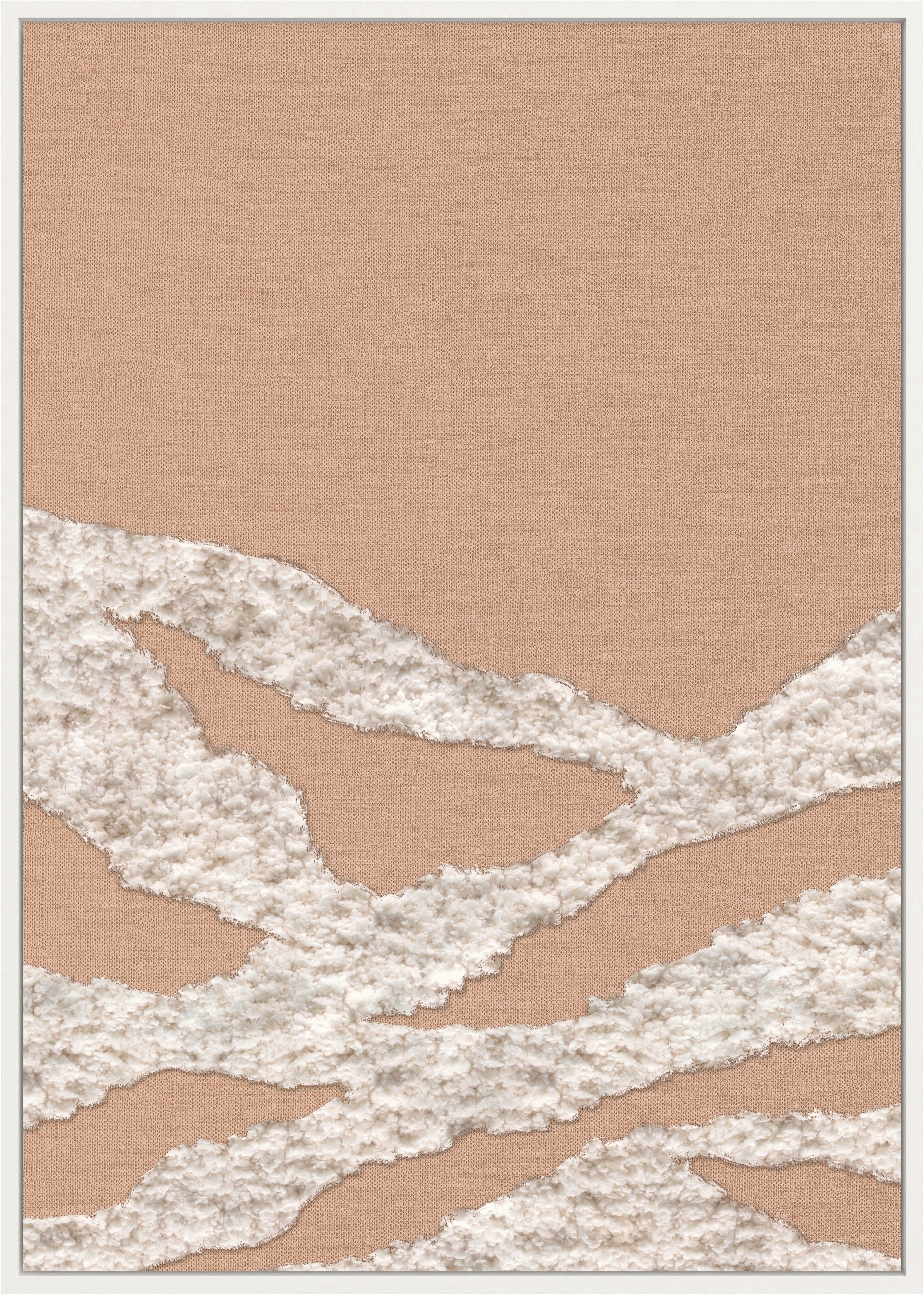 Keilrahmenbild Jeff Beige ca. 50x70cm - Beige, MODERN, Holzwerkstoff/Kunststoff (50/70cm) - Mömax