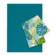 Geschirrtuch-Set Green Leaf In Versch. Designs - Multicolor/Petrol, Textil (50/70cm) - MÖMAX modern living