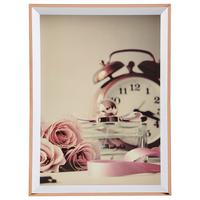 Bilderrahmen Mara Rosa - Rosa, Kunststoff (13/18cm) - Mömax