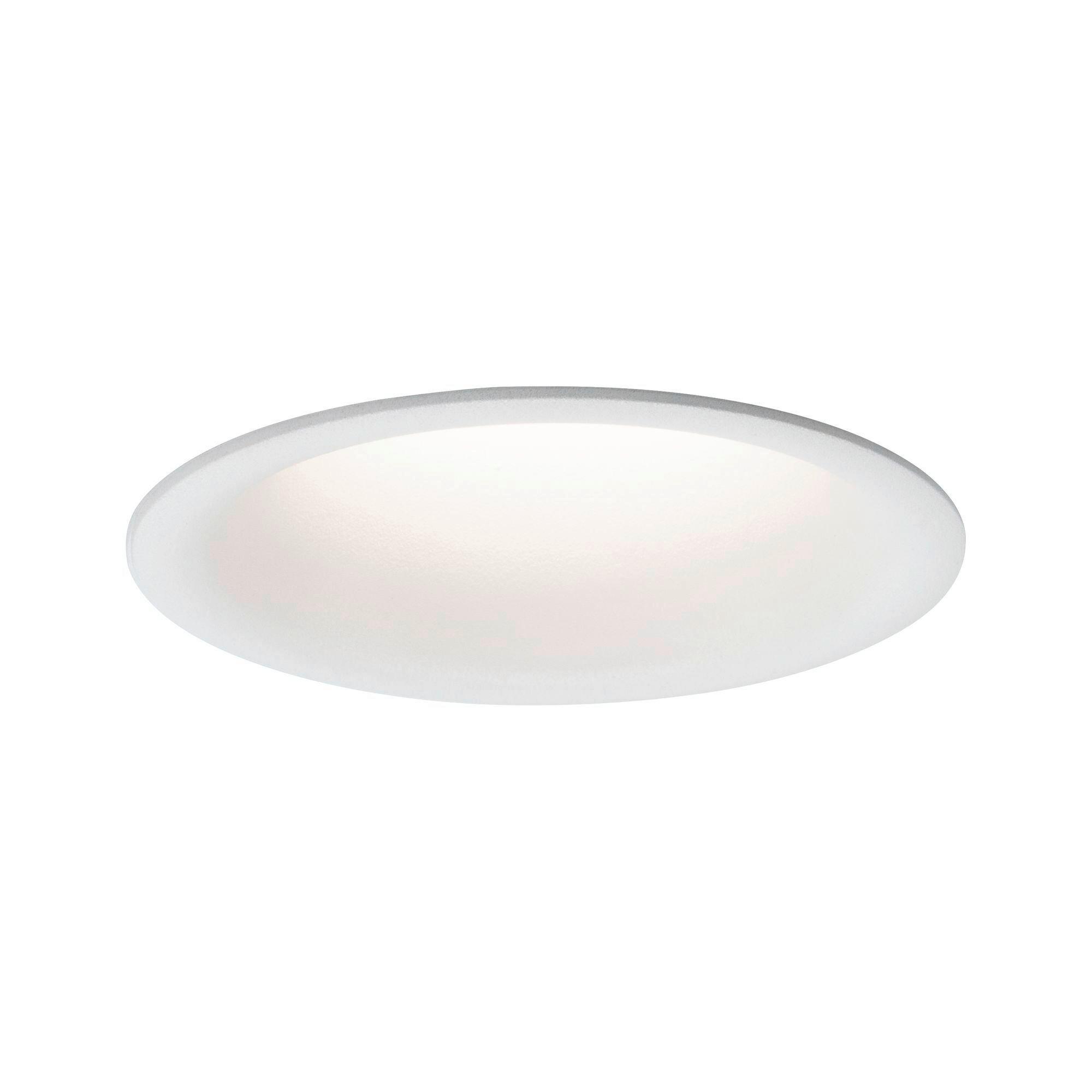 Deckenleuchte Cymbal in Weiß max. 3x6,8 Watt - Weiß, Design, Kunststoff (7,7/5cm) - Paulmann