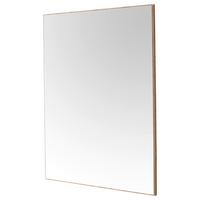 Wandspiegel ca. 75x87x2cm - Eichefarben, MODERN, Glas/Holzwerkstoff (75/87/2cm) - Premium Living