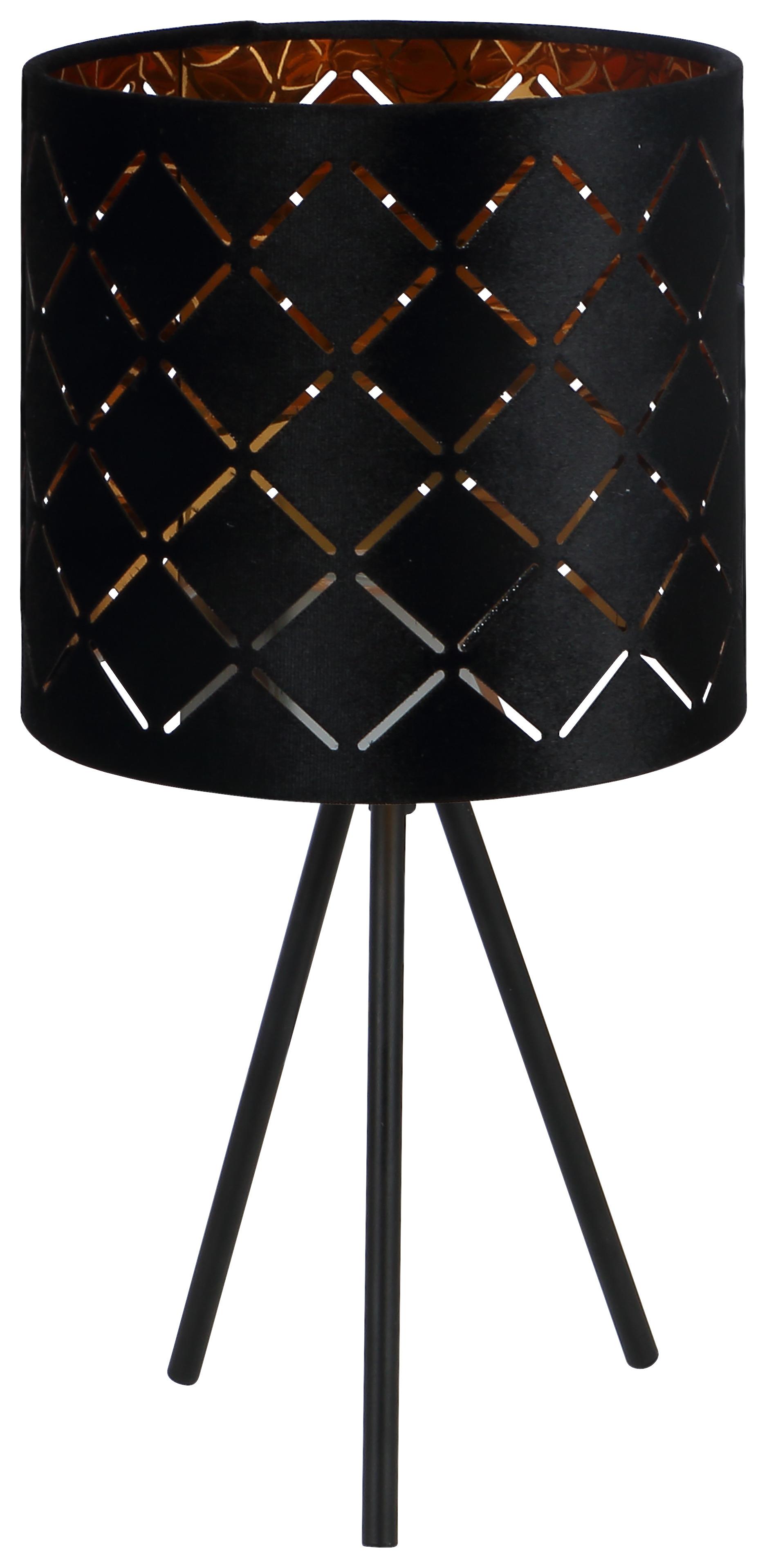 BORDSLAMPA EVELYN - svart, Lifestyle, metall (17/35cm) - Mömax