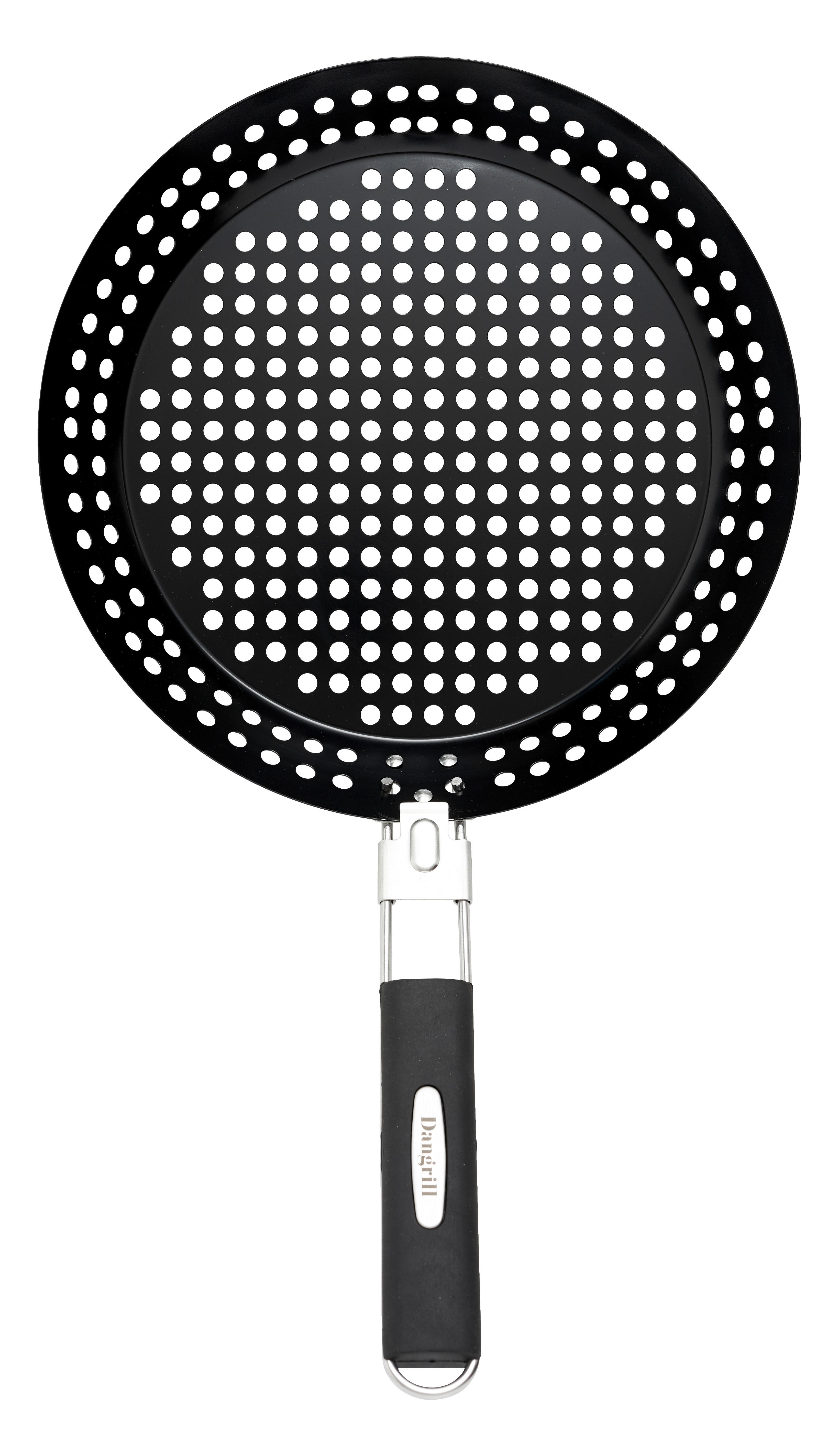 Grillpfanne Oil Green Ø ca. 30,5cm - Schwarz, Metall (51/4,5/30,5cm)