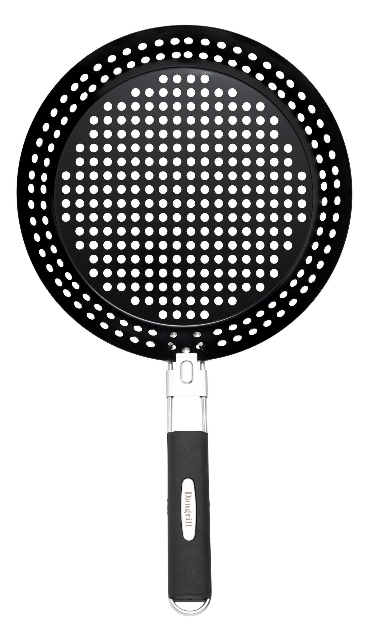 Grillpfanne Oil Green Ø ca. 30,5cm - Schwarz, Metall (51/4,5/30,5cm)