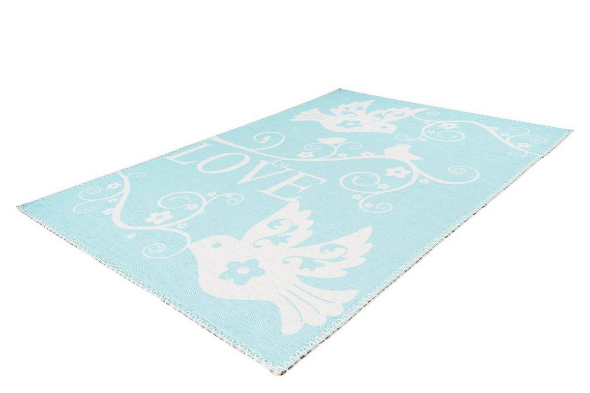 KINDERTEPPICH BAMBINI 400 MINT 120CM X 180CM - Mintgrün, Design, Textil (120/180cm) - Kayoom