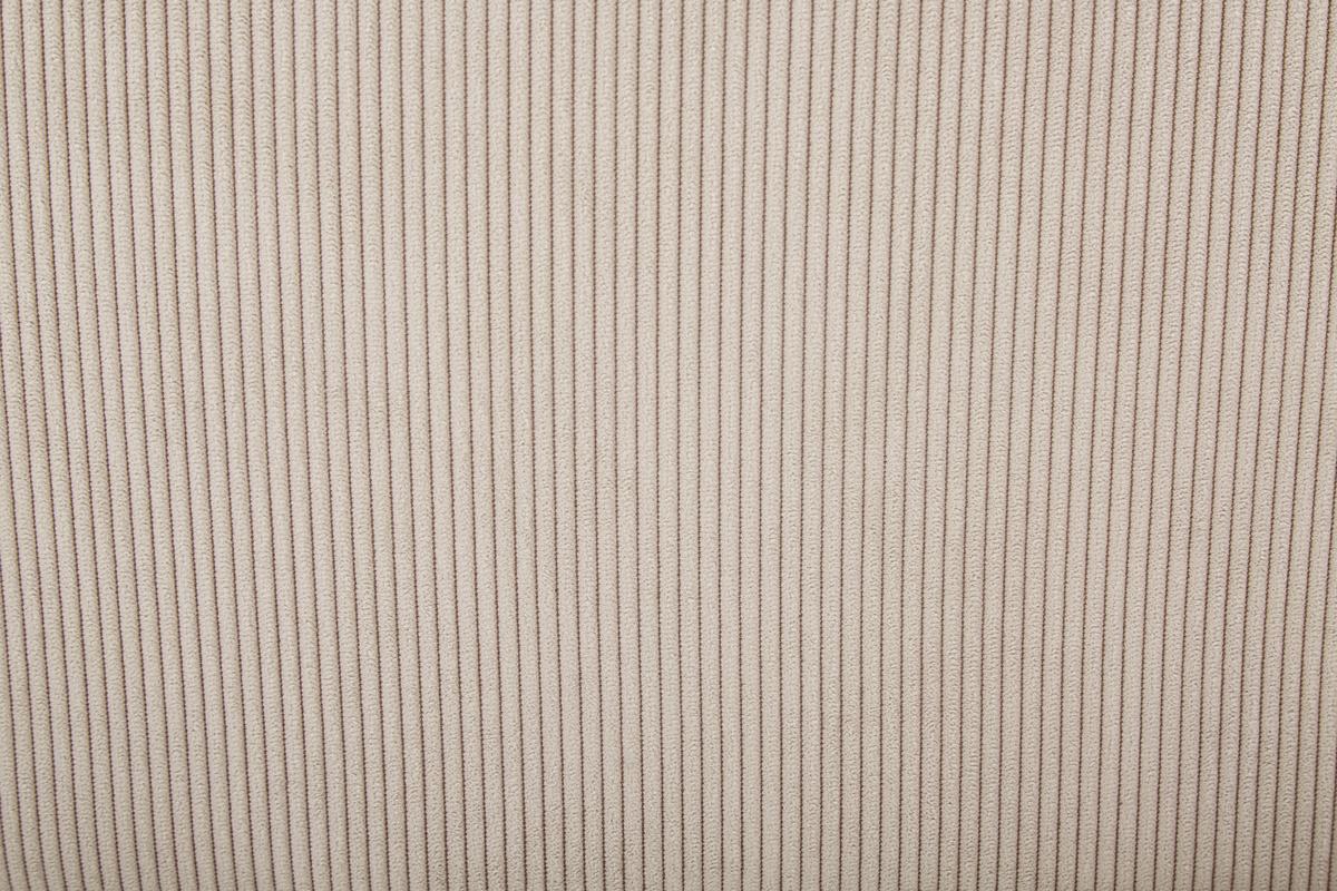 Fotelj Hanoi, Bež, S Taburejem - črna/bež, Moderno, kovina/tekstil (71/98/83cm)