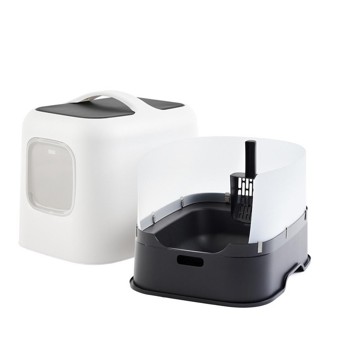 KUWETA DLA KOTA 4005201023WS - biały, Basics, tworzywo sztuczne (51/39,5/44,3cm) - Rotho