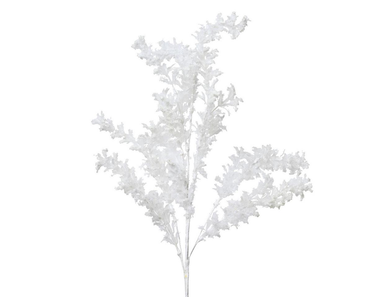 Ramură decorativă Sandra - alb, Basics, plastic (7/3/75cm)