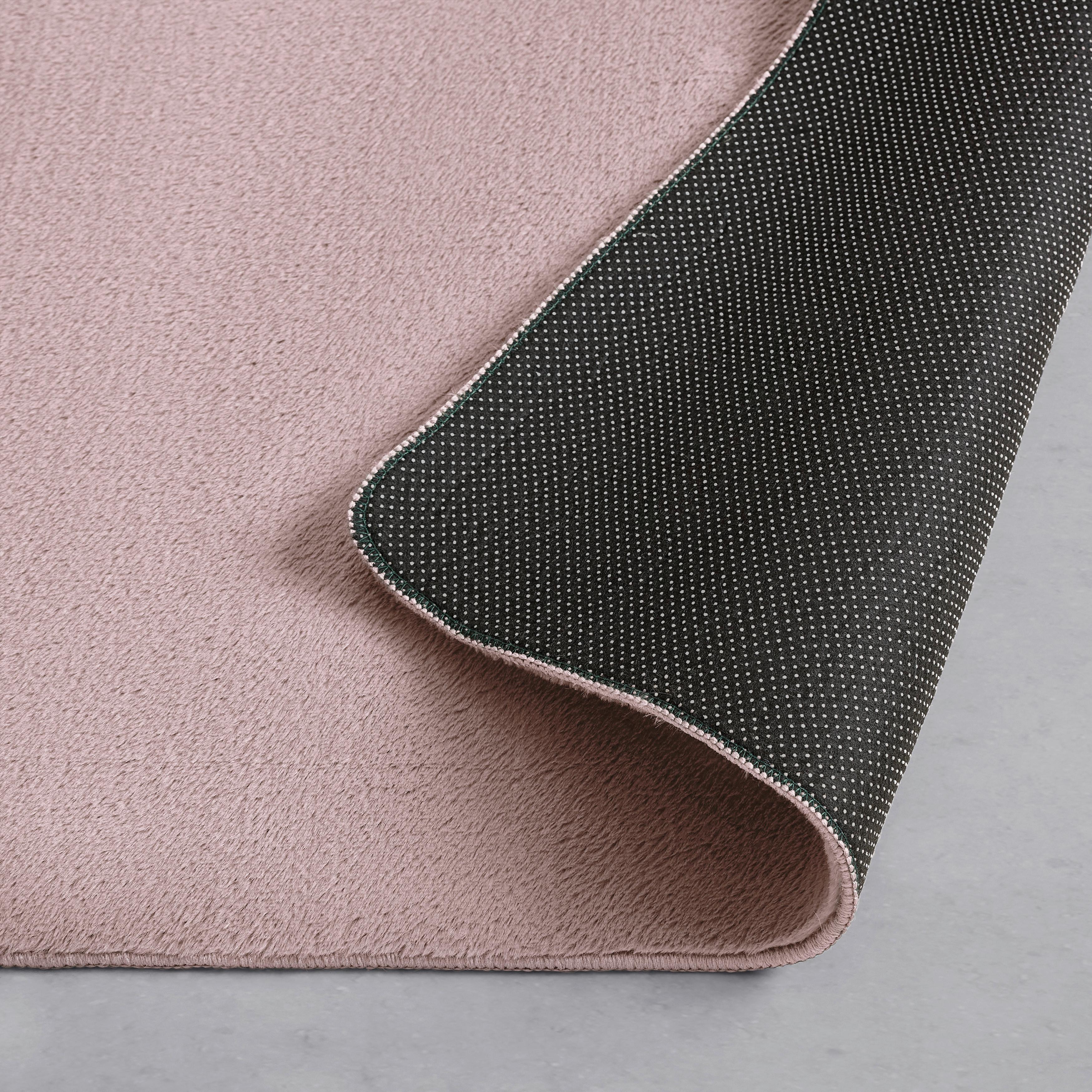 KONSTFÄLL PÄLSA -BASED- - rosa, Klassisk, textil (160/230cm) - Based