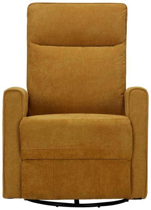 Fotoliu de relaxare Melinda - galben/galben curry, Modern, metal/textil (76/103/93cm) - Mömax