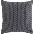 Okrasna Blazina Heidi - siva, Romantika, tekstil (45/45cm) - Mömax modern living Okrasna Blazina Heidi - siva, Romantika, tekstil (45/45cm) - Mömax modern living