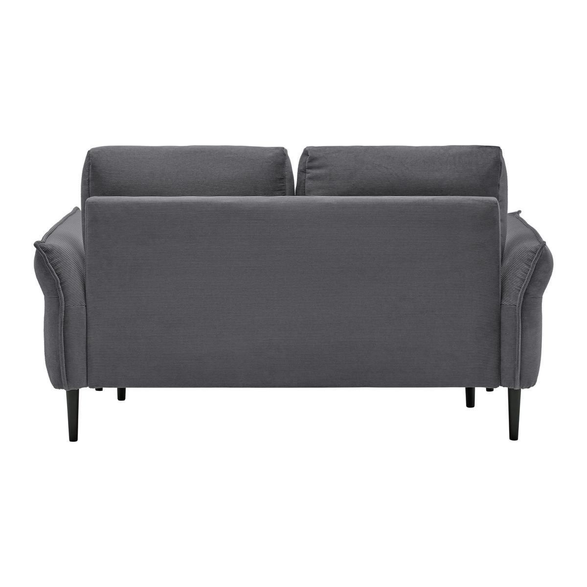 2-Sitzer-Sofa Custom Dunkelgrün - Dunkelgrün/Dunkelgrau, MODERN, Holz/Textil (150/85/92cm) - Mömax