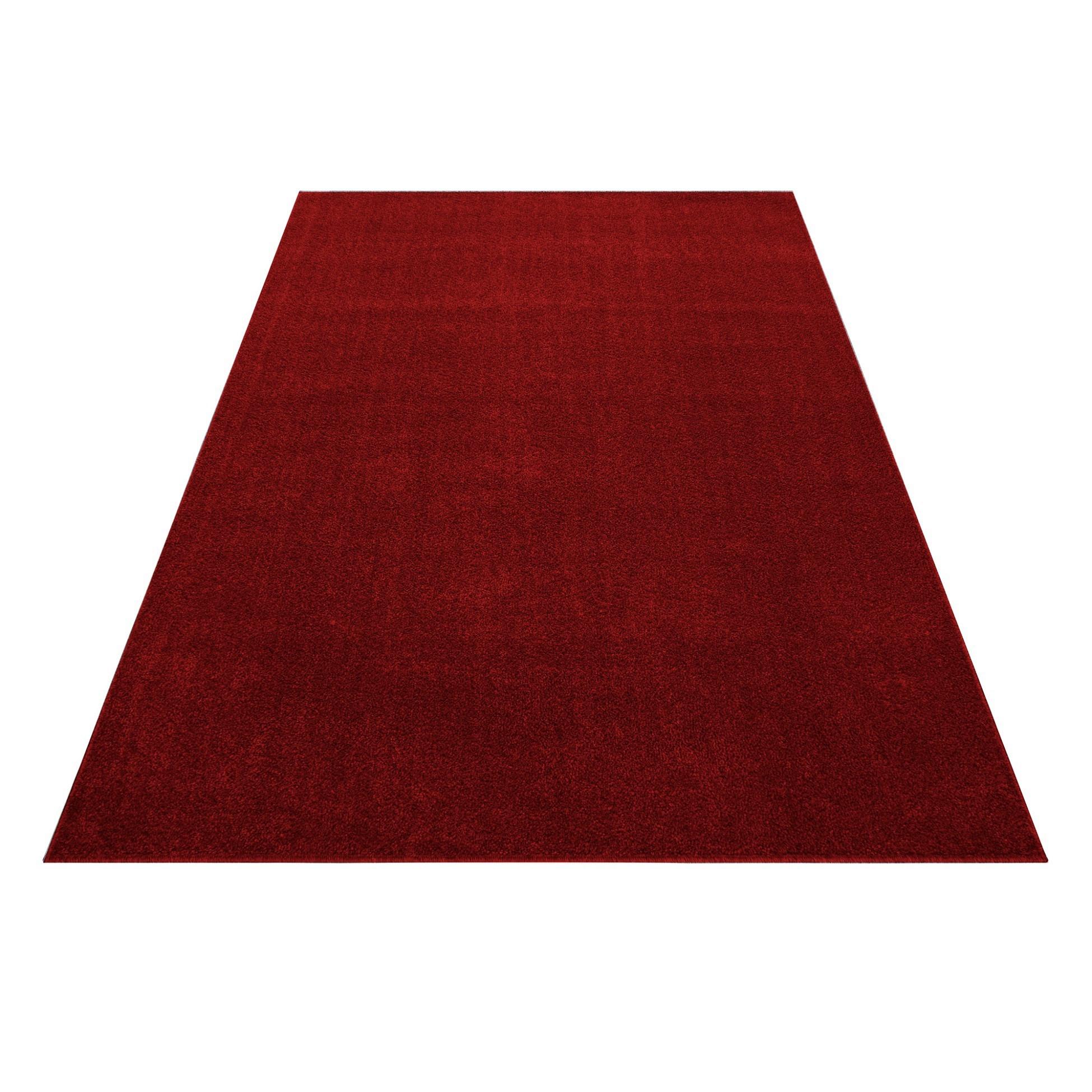 Hochflorteppich Ata Rot ca. 280x370cm - Rot, Design, Textil (280/370cm) - Novel