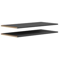 Einlegeboden Multistauraum Graphitfarben - Graphitfarben, Modern, Holzwerkstoff (77/1,5/36cm) - Premium Living