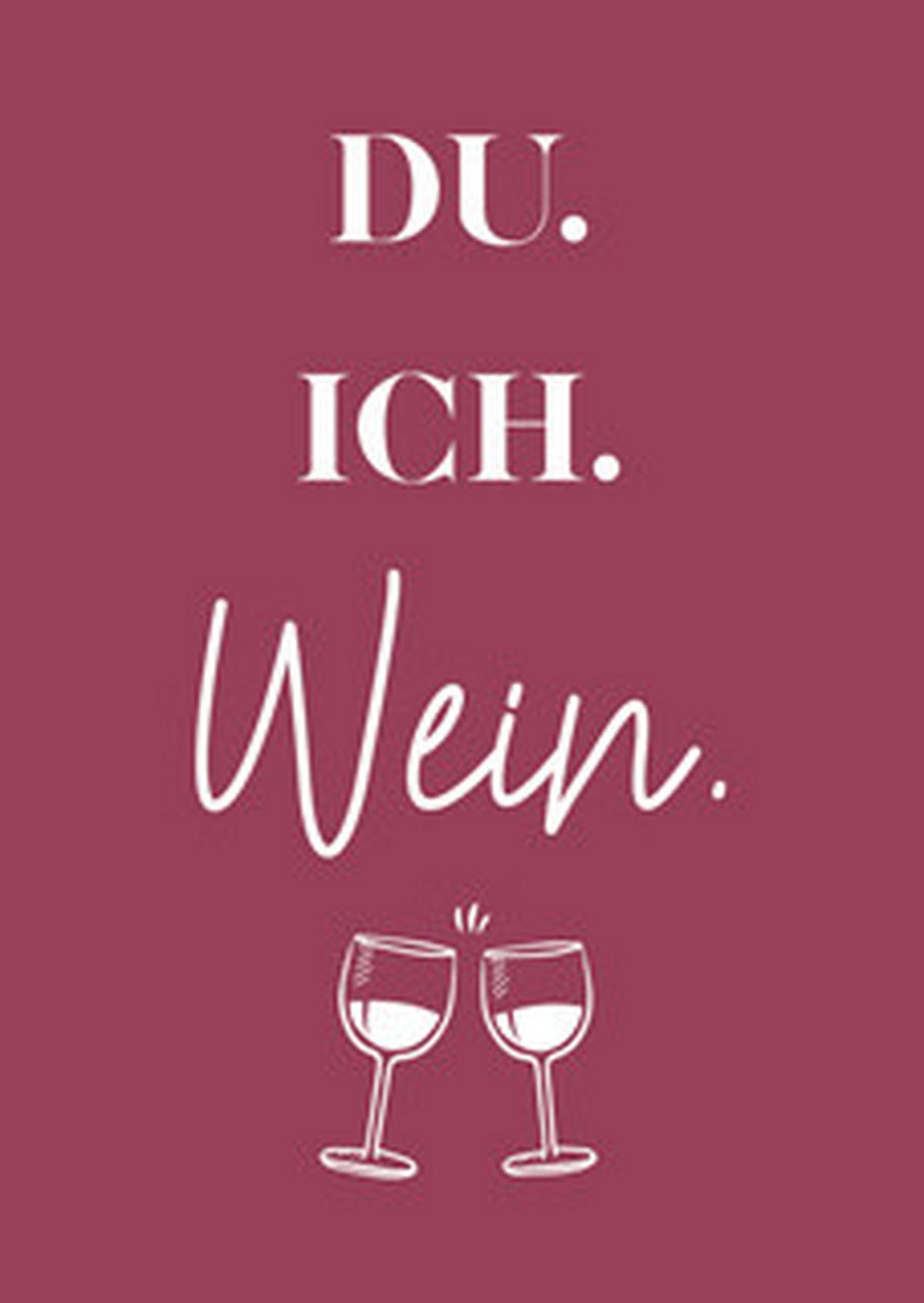 Postkarte Visual Statements - Weiß/Dunkelrot, Basics, Papier (10,5/14,8cm) - VS Visual Statements