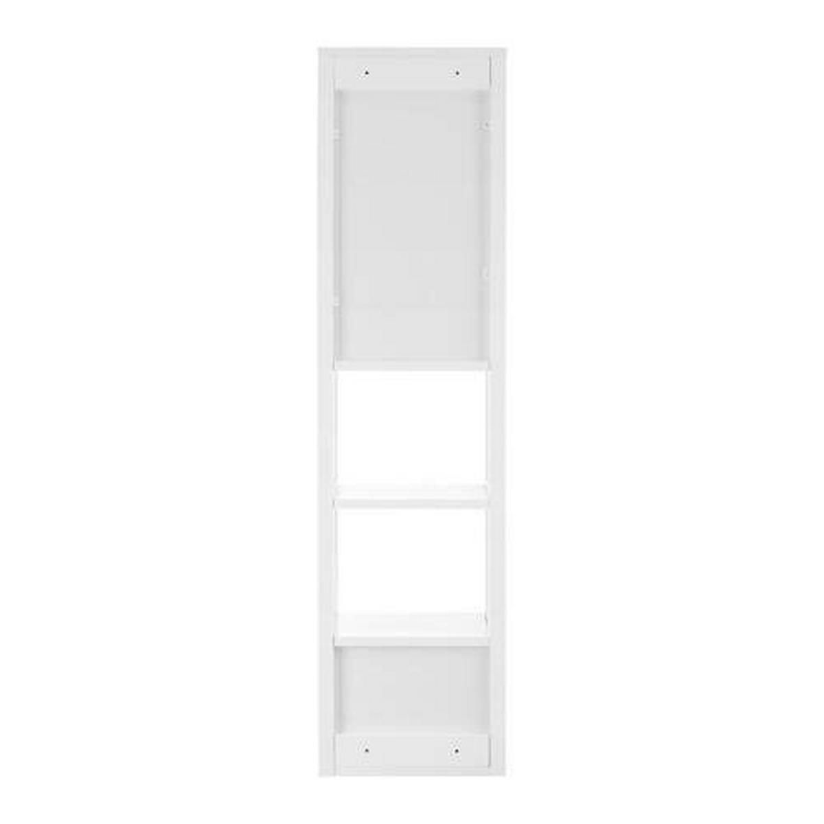 Viseča Omara Tia, Siva, Bela - siva/bela, Moderno (30/116/24cm) - Bessagi Home