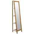 Standspiegel Naturfarben/Weiß - Naturfarben/Weiß, MODERN, Glas/Holz (40/170/35cm) - Mömax modern living Standspiegel Naturfarben/Weiß - Naturfarben/Weiß, MODERN, Glas/Holz (40/170/35cm) - Mömax modern living