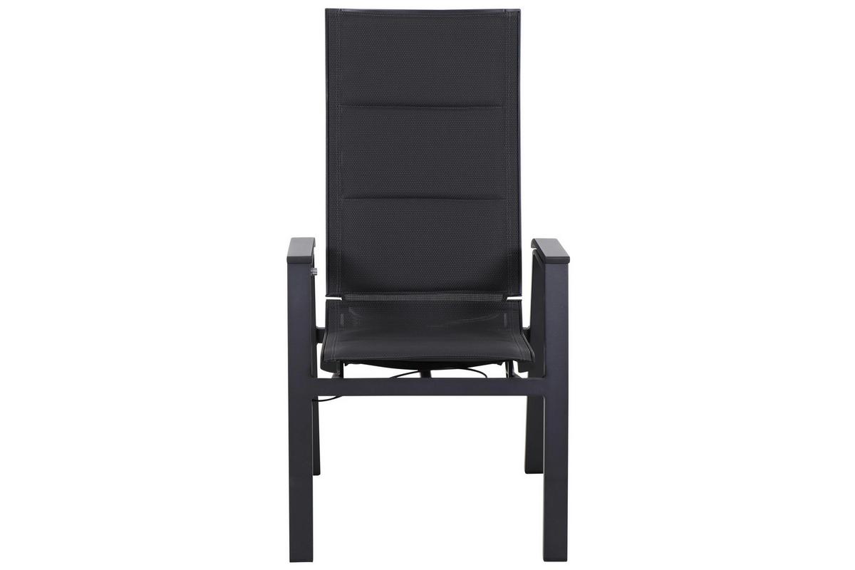 Garten-Relaxsessel-Set Milano 2-tlg. Anthrazit - Anthrazit, Basics, Kunststoff/Metall (73/110/59cm) - Siena Garden