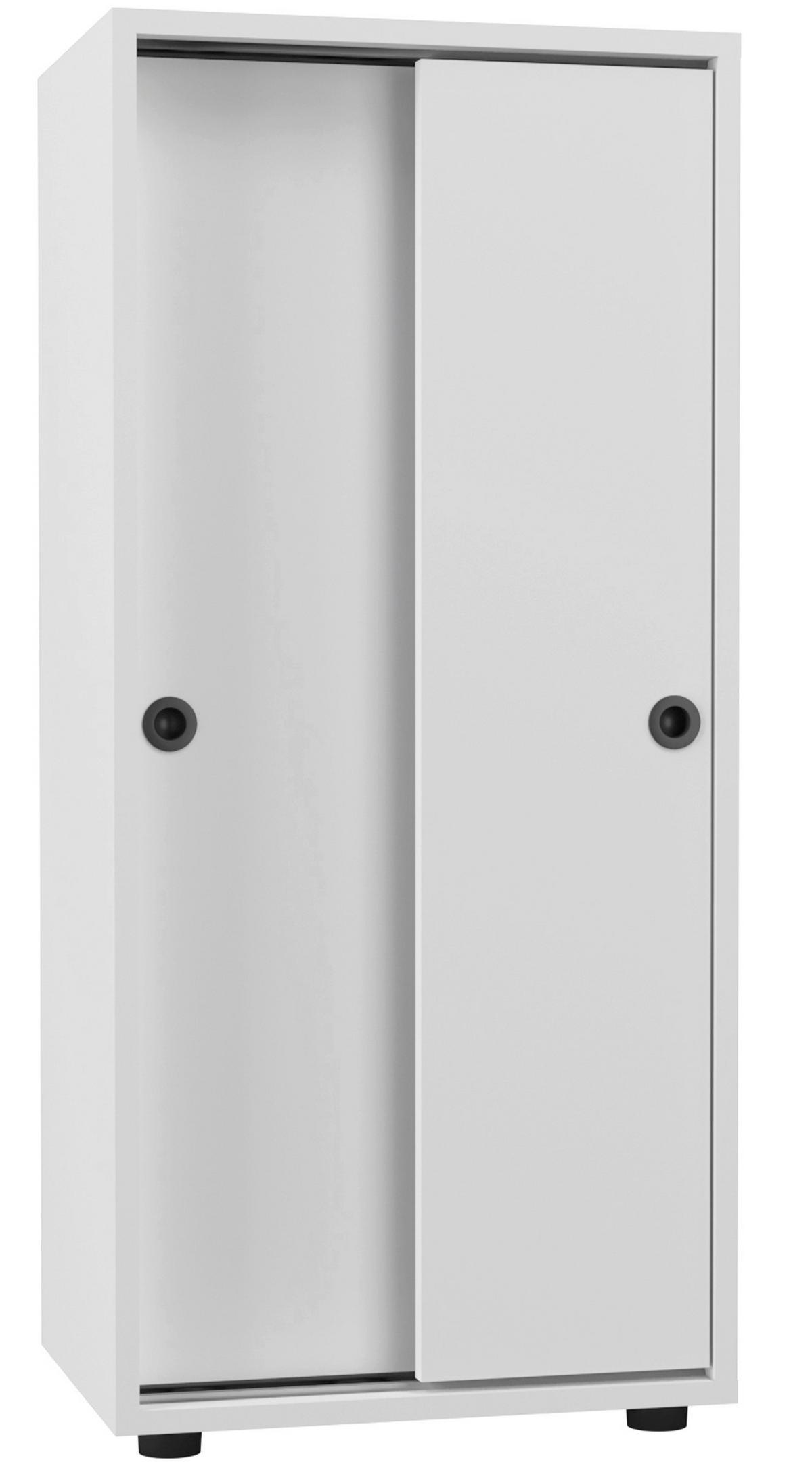 Arhivska Omara Ulas, Bela - bela, Design, leseni material (49/109/38cm) - MID.YOU