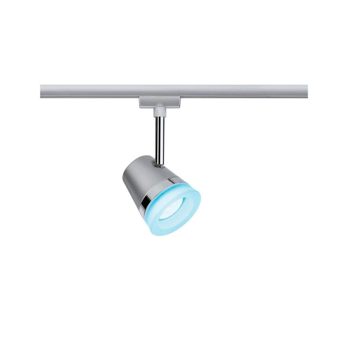 Schienensystem-Strahler Spot Cone max. 5 Watt - Chromfarben, Basics, Kunststoff/Metall (8,5/18,5cm) - Paulmann
