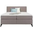 Boxspringbett Grau ca.180x200cm - Schwarz/Grau, KONVENTIONELL, Holzwerkstoff/Textil (215/188/117cm) - Modern Living Boxspringbett Grau ca.180x200cm - Schwarz/Grau, KONVENTIONELL, Holzwerkstoff/Textil (215/188/117cm) - Modern Living
