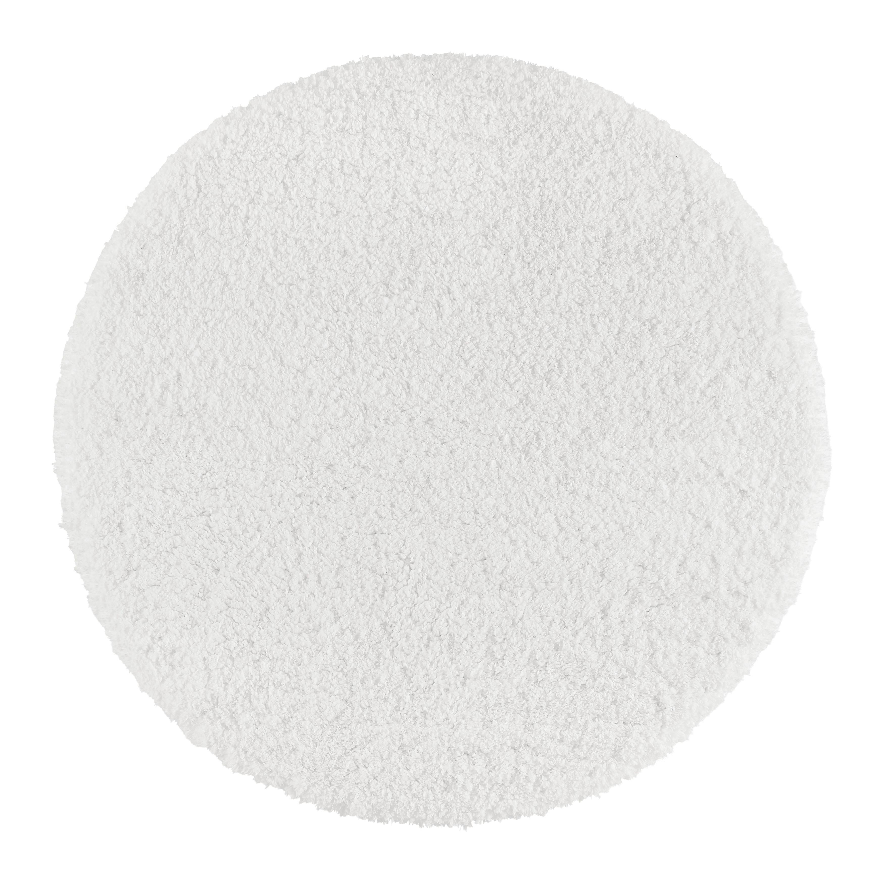 Fürdőszobaszőnyeg Chris 80cm - fehér, Modern, műanyag (80cm) - Premium Living