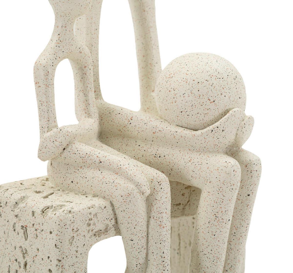 Skulptur Josef Cream - Basics, Kunststoff (10/26/7.5cm)