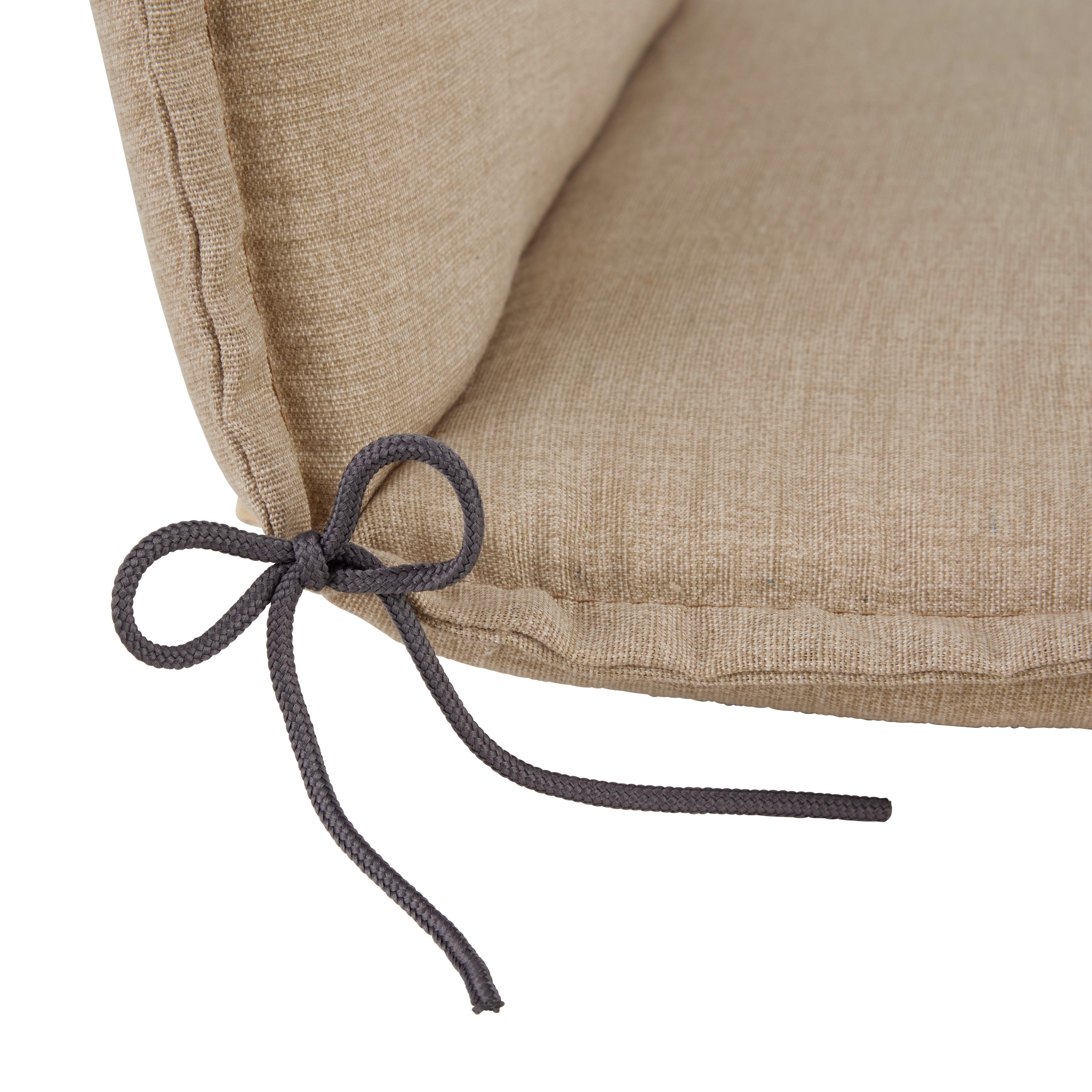 Sedežna Blazina Genf 2, Bež - bež, Basics, tekstil (120/48/5cm) - Mömax