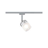 Schienensystem-Strahler Spot Blossom max. 10 Watt - Chromfarben/Klar, Design, Glas/Metall (7,4/12,8/11,5cm) - Paulmann