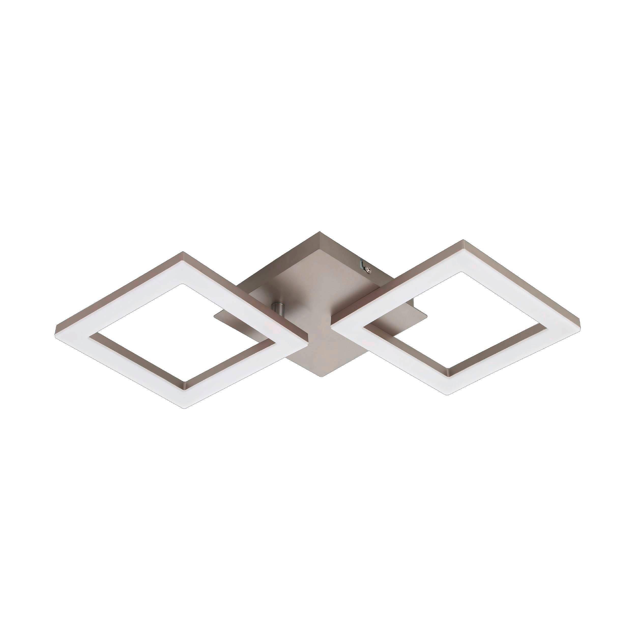 Deckenleuchte 75178 Huerta Weiss - Weiss, Basics, Kunststoff/Metall (47/22,5/6,5cm) - Eglo