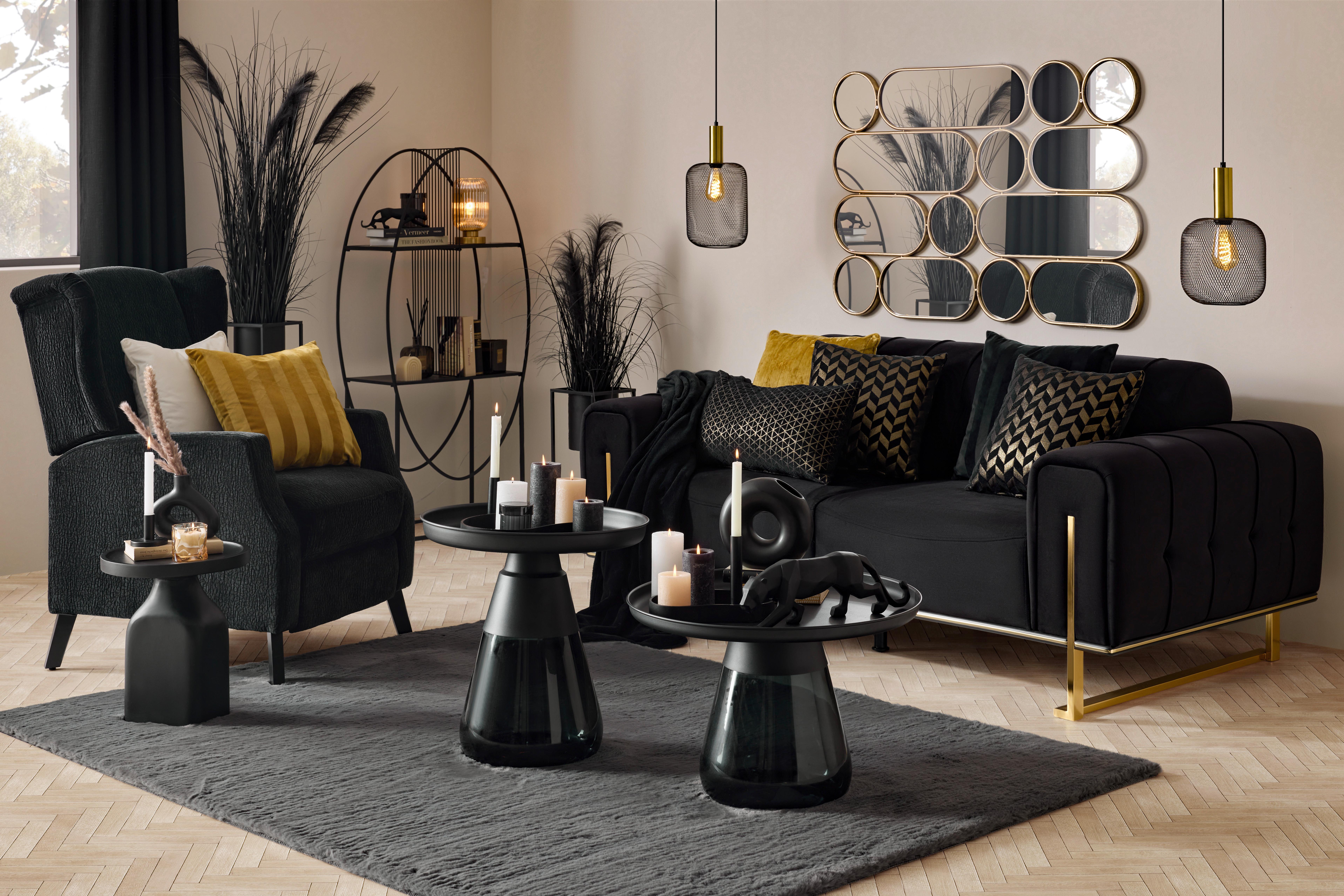 FILT KUSCHELIX -EXT- -AKT- - svart, textil (140/200cm) - Mömax