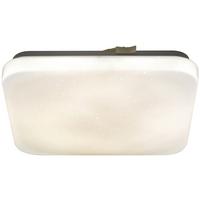 Stropna Led-svetilka Ui - bela, Moderno, kovina/umetna masa (22/22/5cm) - Modern Living