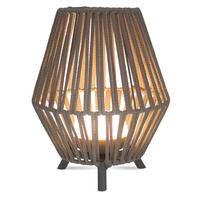 LAMPA ZEWNĘTRZNA LED LUMCNT030SXWLNW CONTA - taupe, Natur, tworzywo sztuczne (25.5/32.5/25.5cm) - Newgarden