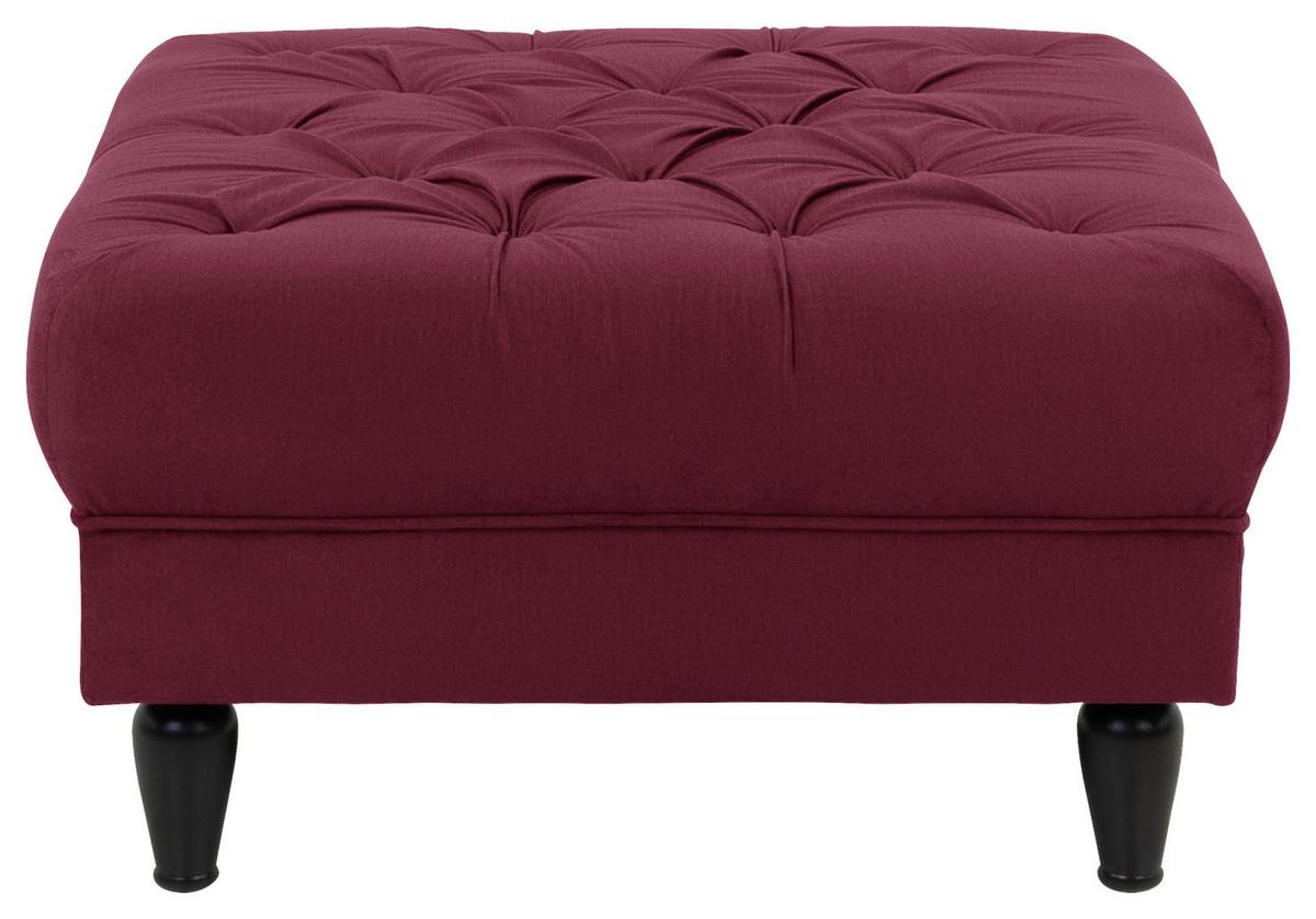 TABURET CUPIDO - roșu, Design, textil (82/44/82cm) - Mömax